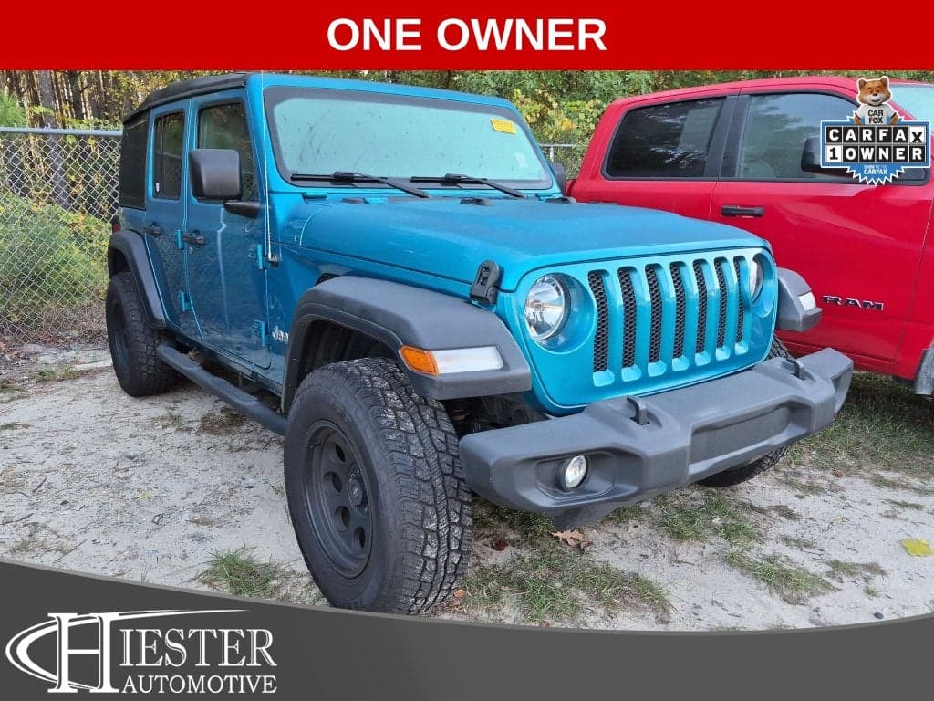 2020 Jeep Wrangler Unlimited Sport — photo 1 of 3