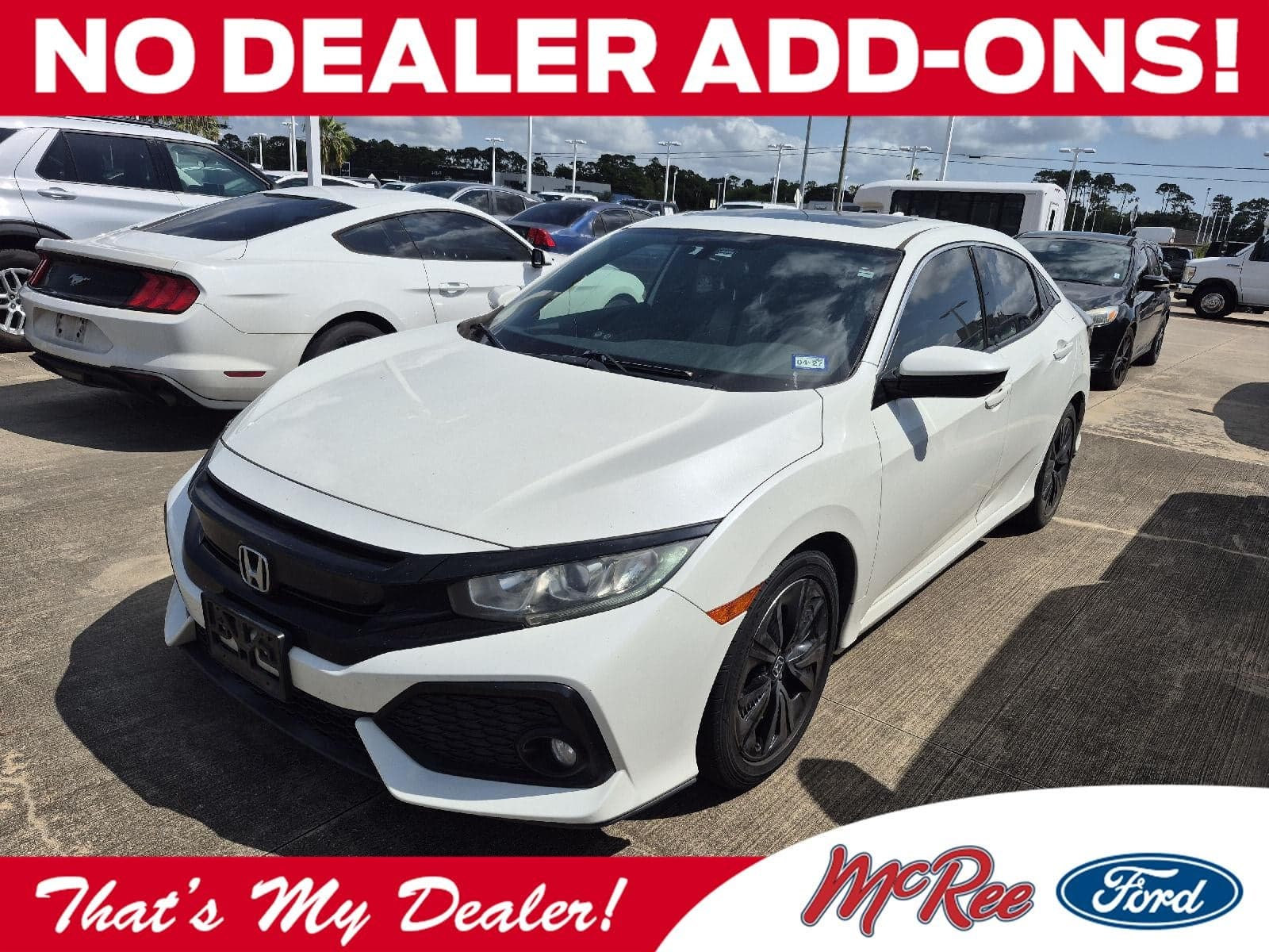 2018 Honda Civic Hatchback EX — photo 1 of 5