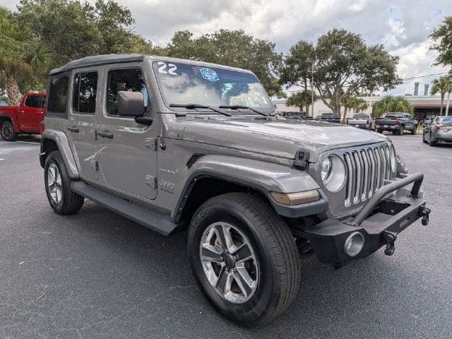 2022 Jeep Wrangler Unlimited Sahara — photo 1 of 5