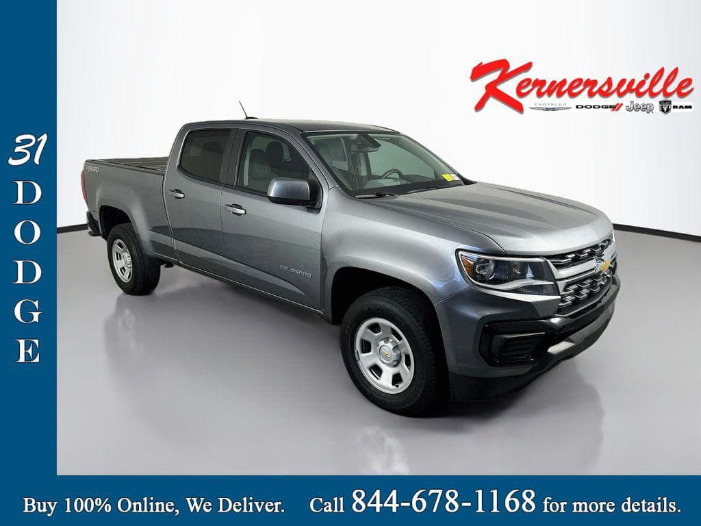 2022 Chevrolet Colorado 4WD Crew Cab Long Box WT — photo 1 of 37