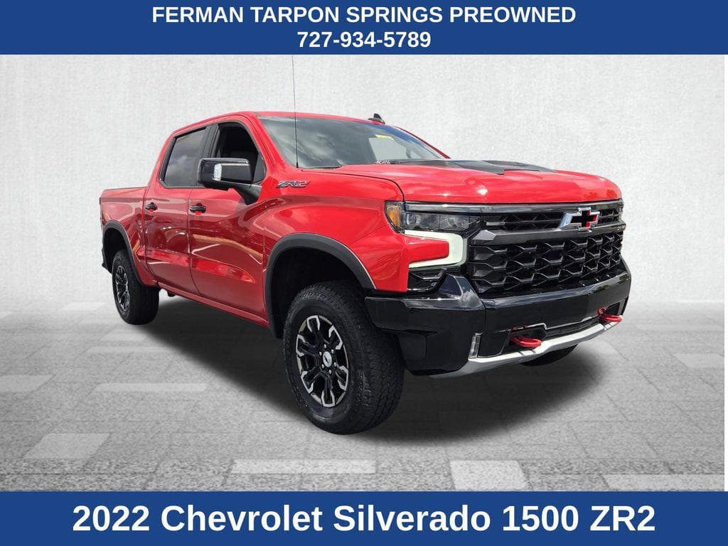 2022 Chevrolet Silverado 1500 4WD Crew Cab Short Bed ZR2 — photo 1 of 35