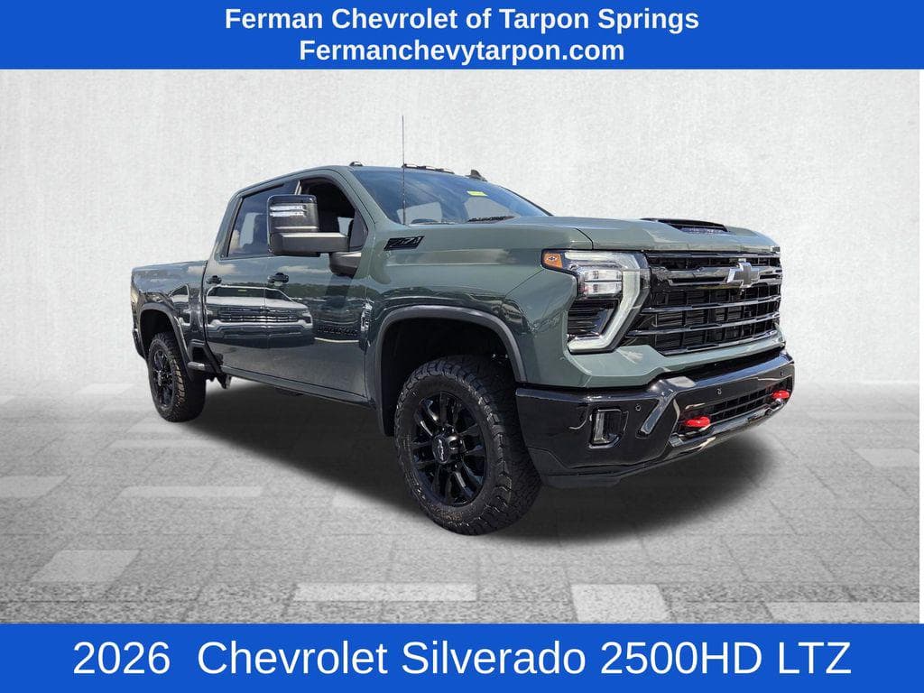 2026 Chevrolet Silverado 2500 Crew Cab, Standard Bed, LTZ, 4WD — photo 1 of 31