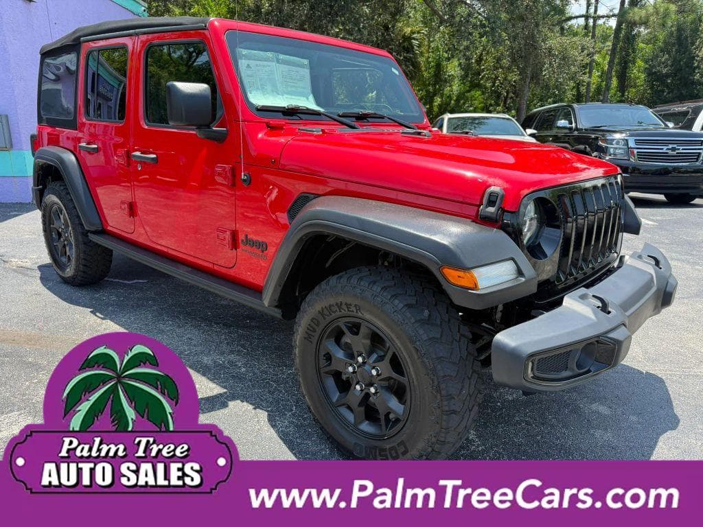 2021 Jeep Wrangler Unlimited Willys 4x4 — photo 1 of 26
