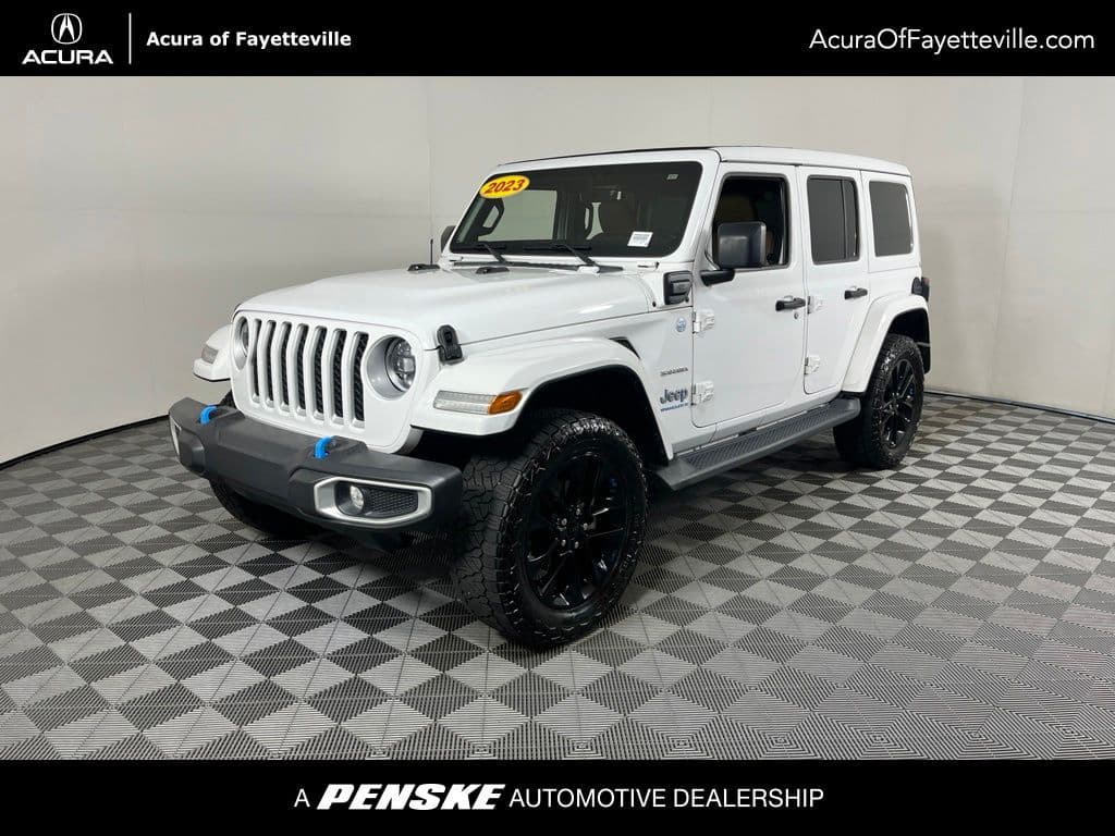 2023 Jeep Wrangler 4xe Sahara — photo 1 of 37