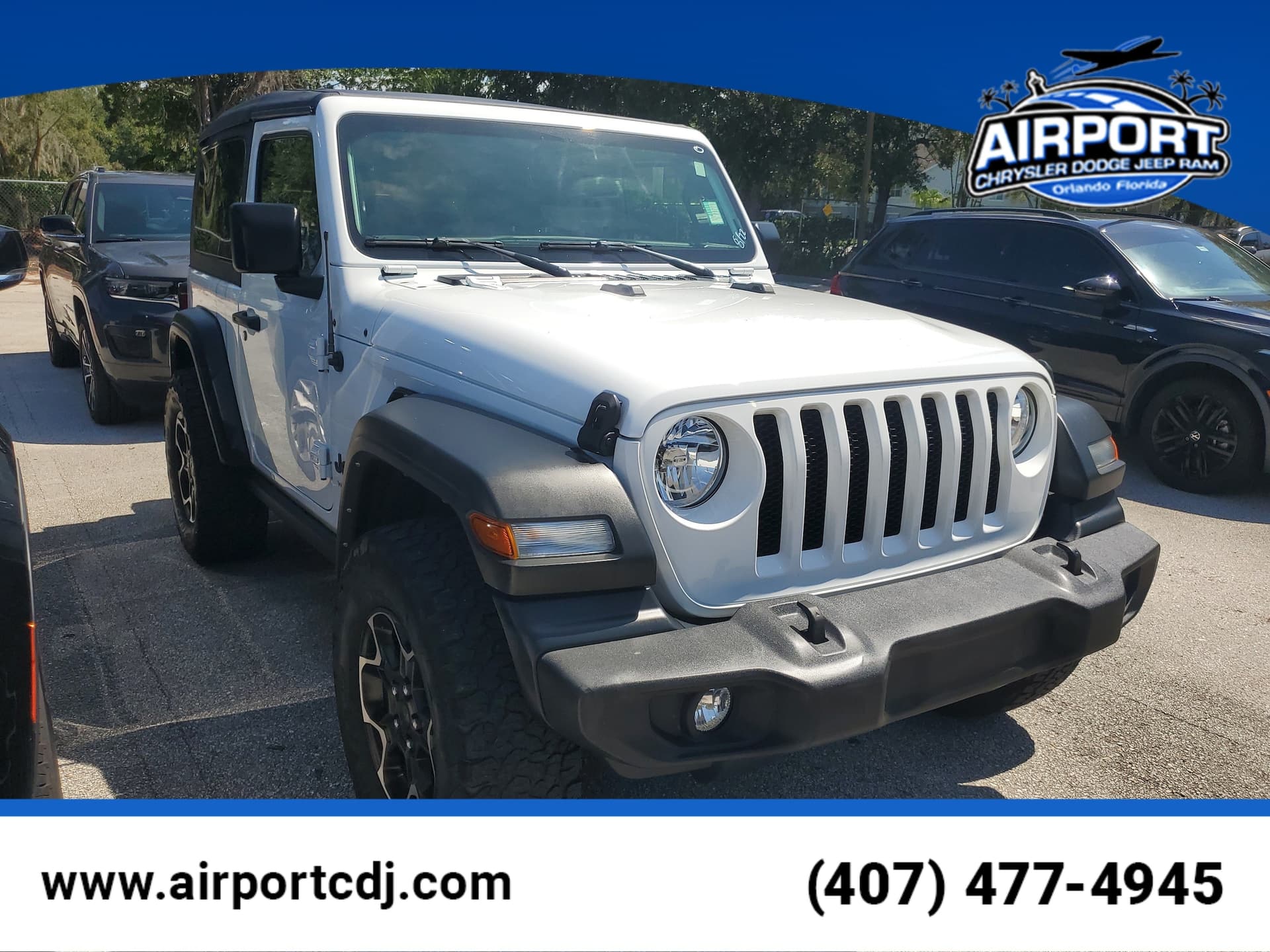 2021 Jeep Wrangler Sport — photo 1 of 5