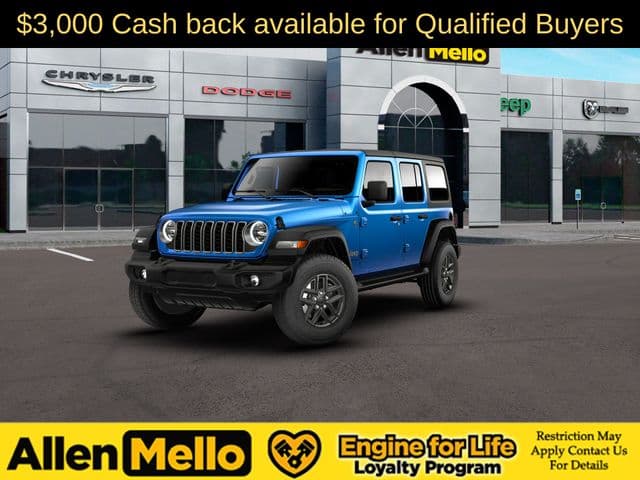 2026 Jeep Wrangler 4-DOOR SPORT S — photo 1 of 34
