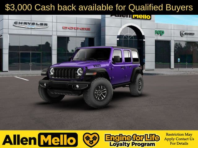 2026 Jeep Wrangler 4-DOOR WILLYS — photo 1 of 35