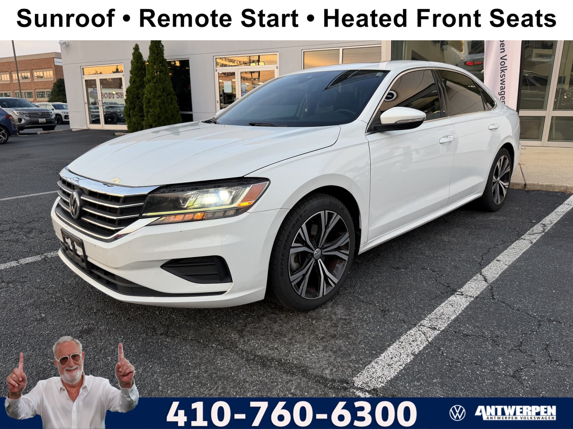 2021 Volkswagen Passat 2.0T SE — photo 1 of 12
