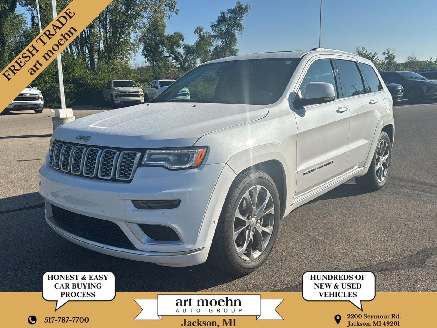 2021 Jeep Grand Cherokee Summit 4x4 — photo 1 of 14