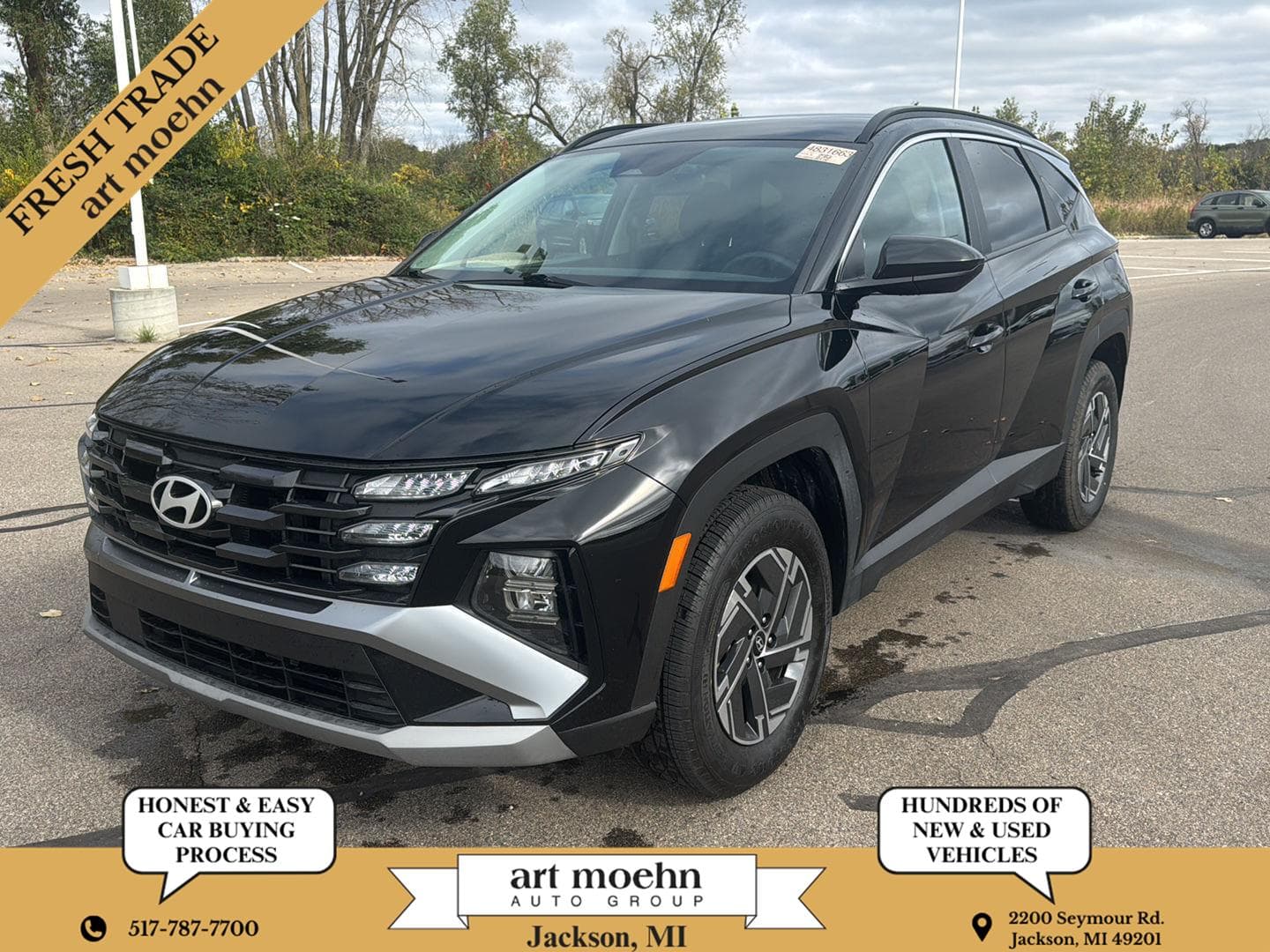 2025 Hyundai Tucson Hybrid Blue — photo 1 of 11