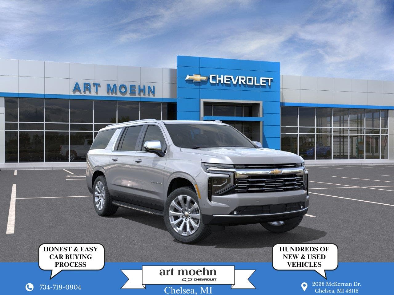 2026 Chevrolet Suburban Premier — photo 1 of 55