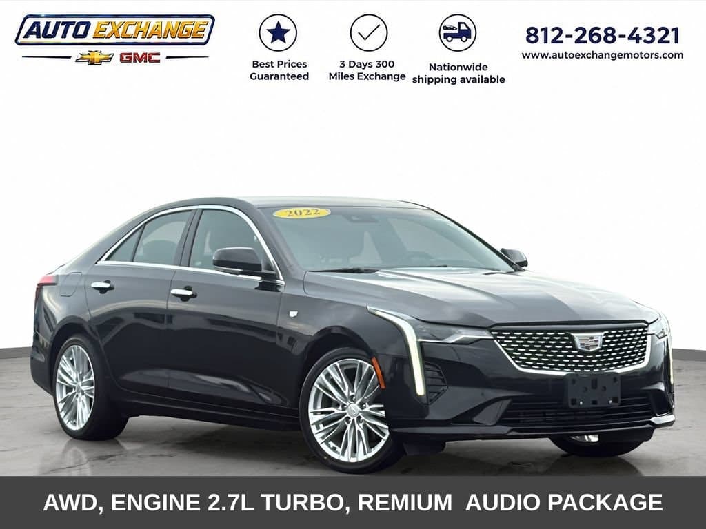 2022 Cadillac CT4 Premium Luxury — photo 1 of 14