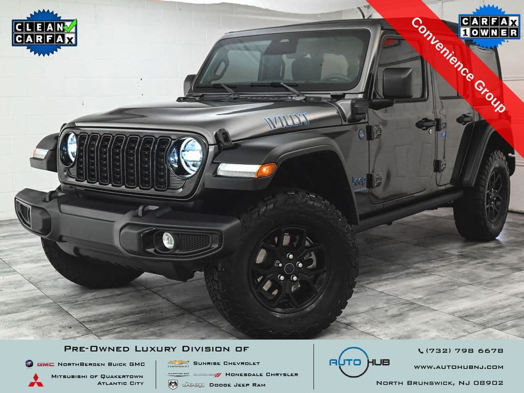 2025 Jeep Wrangler 4xe Sport — photo 1 of 38