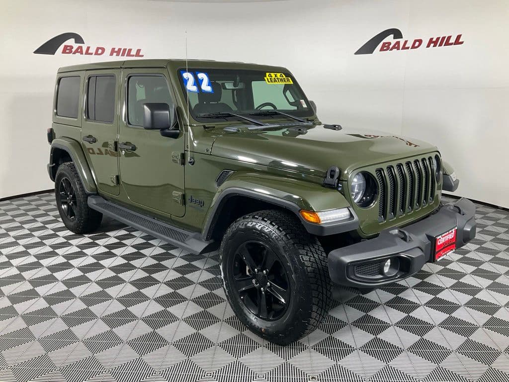 2022 Jeep Wrangler Unlimited Sahara — photo 1 of 23