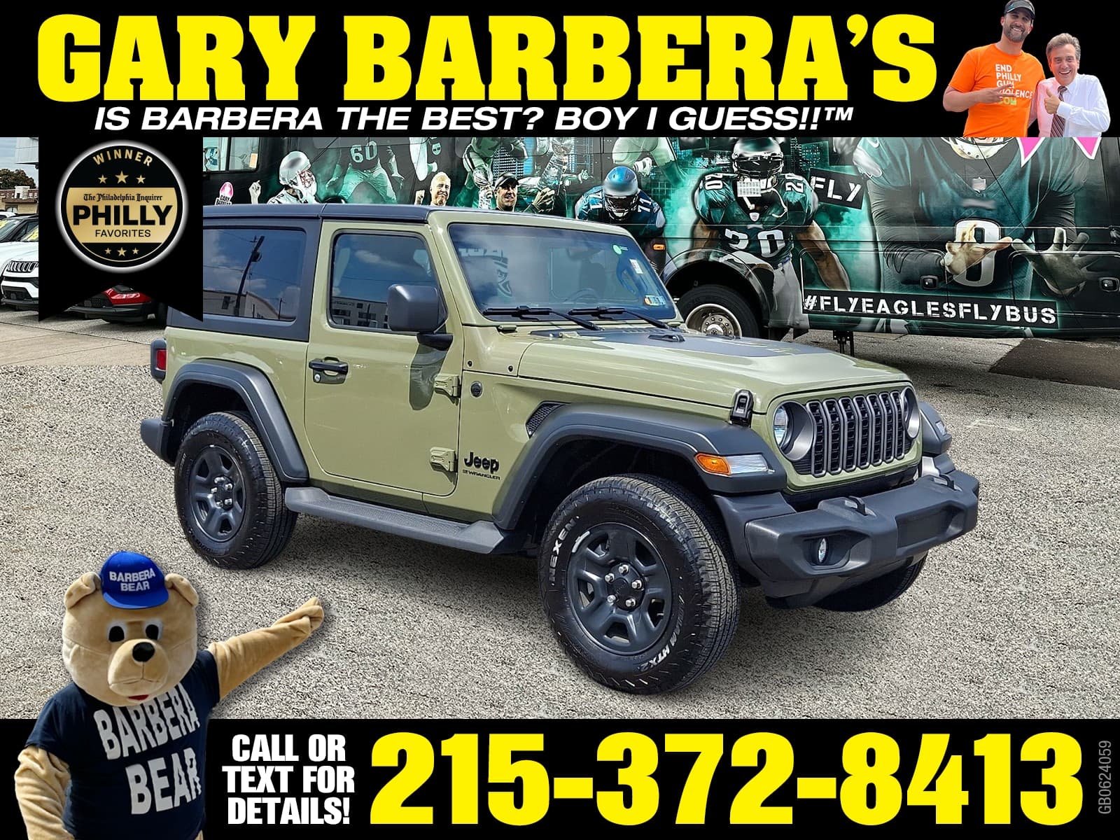 2026 Jeep Wrangler 2-Door Sport 4x4 — photo 1 of 35