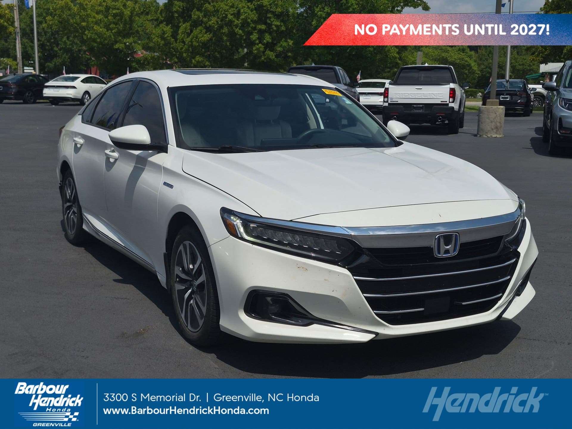 2021 Honda Accord Hybrid EX — photo 1 of 11