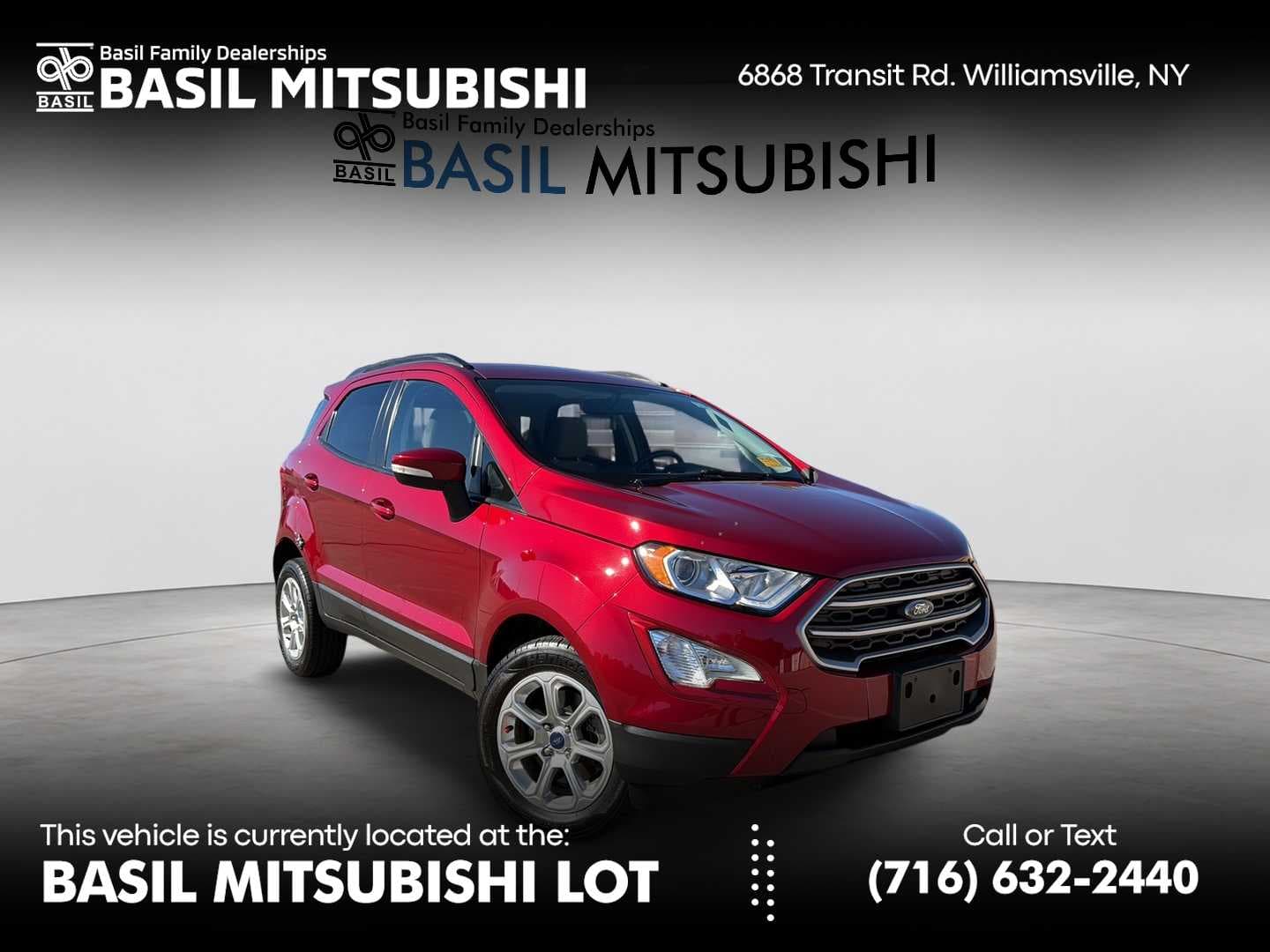 2019 Ford EcoSport SE — photo 1 of 15