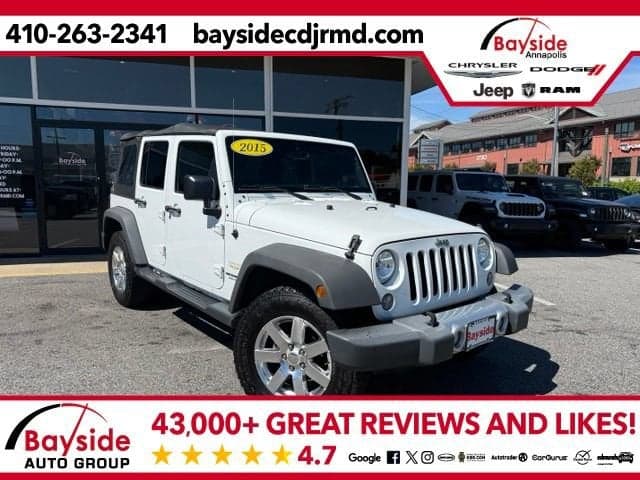 2015 Jeep Wrangler Unlimited Sahara — photo 1 of 40