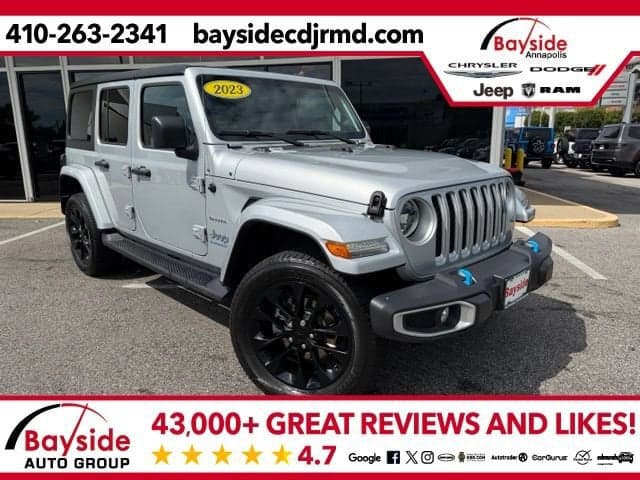 2023 Jeep Wrangler 4xe Sahara — photo 1 of 50