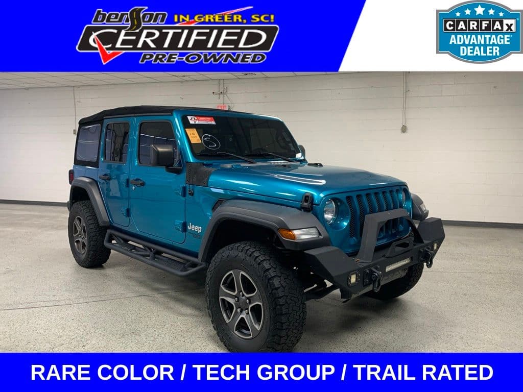 2019 Jeep Wrangler Unlimited Sport S — photo 1 of 11