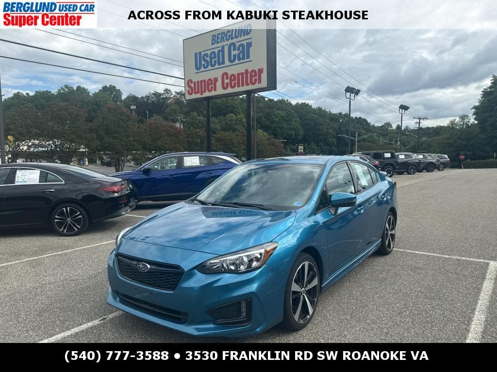 2017 Subaru Impreza 2.0i Sport with EyeSight + Moonroof + BSD/RCTA + HK Audio + Starlink — photo 1 of 13