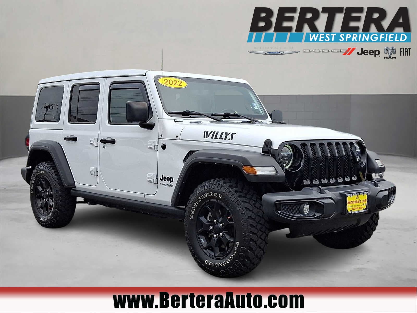 2022 Jeep Wrangler Unlimited Willys — photo 1 of 32