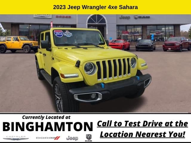 2023 Jeep Wrangler 4xe Sahara — photo 1 of 21