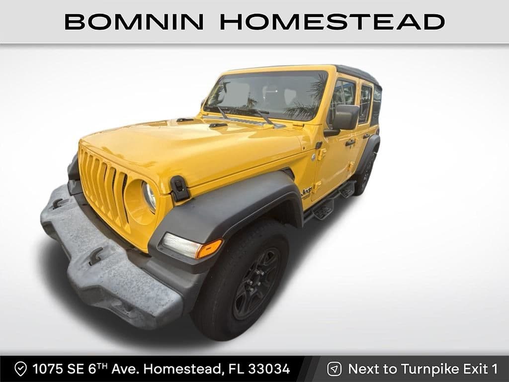 2020 Jeep Wrangler Sport — photo 1 of 3