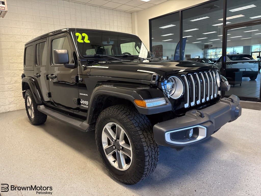 2022 Jeep Wrangler Unlimited Sahara — photo 1 of 50