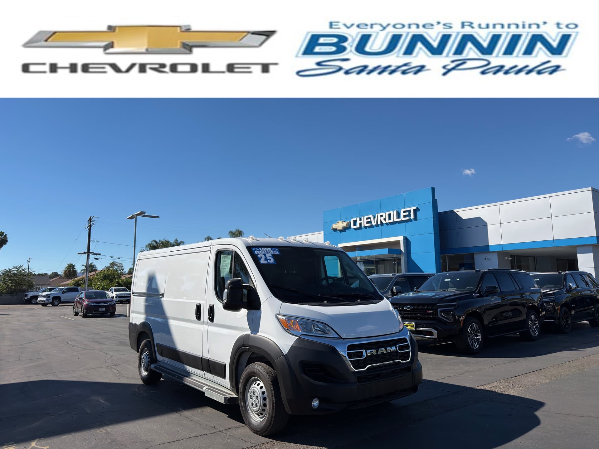 2025 RAM ProMaster Cargo Van Tradesman — photo 1 of 40