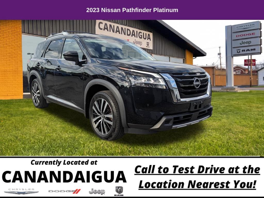 2023 Nissan Pathfinder Platinum — photo 1 of 37