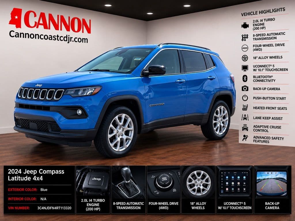 2024 Jeep Compass Latitude Lux — photo 1 of 15