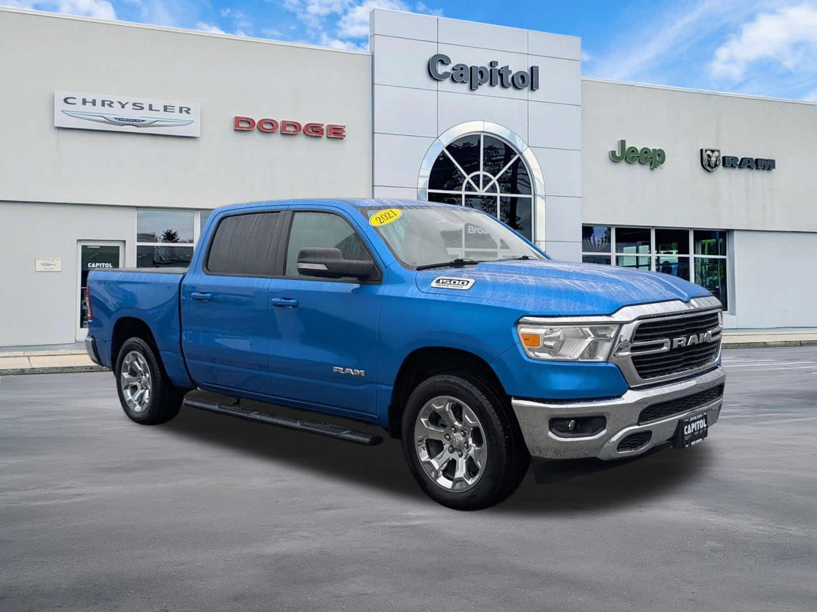 2021 RAM 1500 Big Horn 4x4 Crew Cab 57 Box — photo 1 of 31