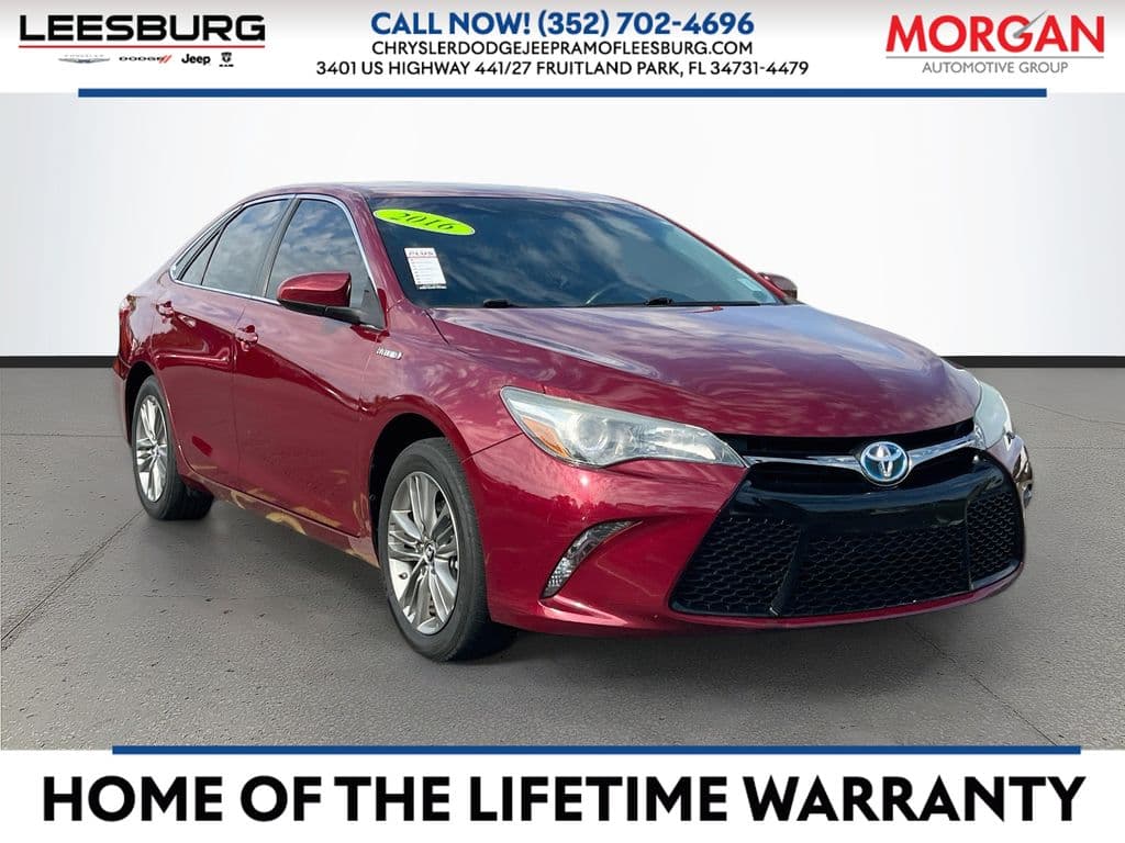 2016 Toyota Camry Hybrid SE — photo 1 of 28