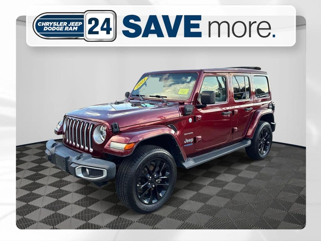2021 Jeep Wrangler Unlimited Sahara 4xe — photo 1 of 40
