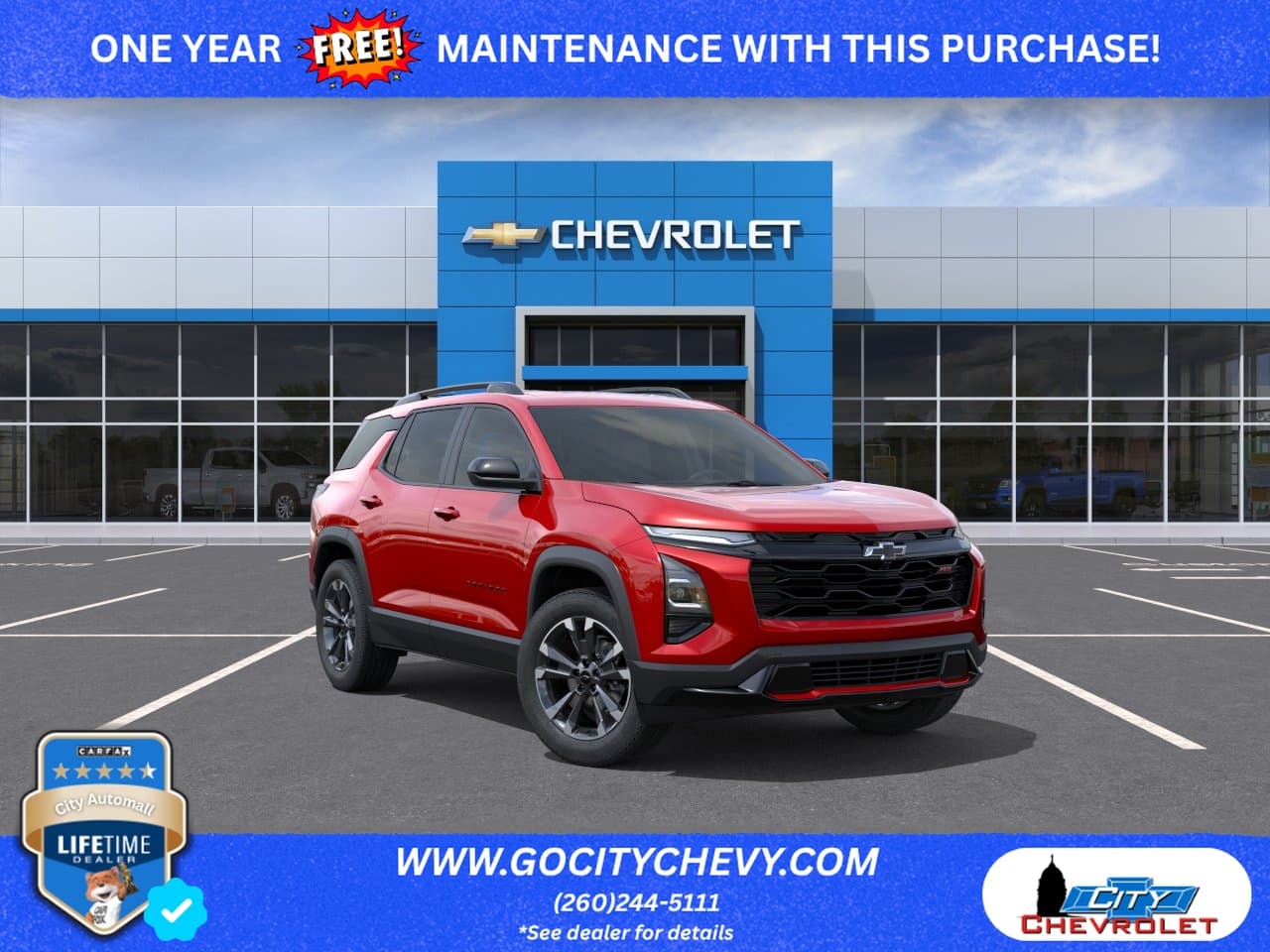 2027 Chevrolet Equinox FWD RS — photo 1 of 51
