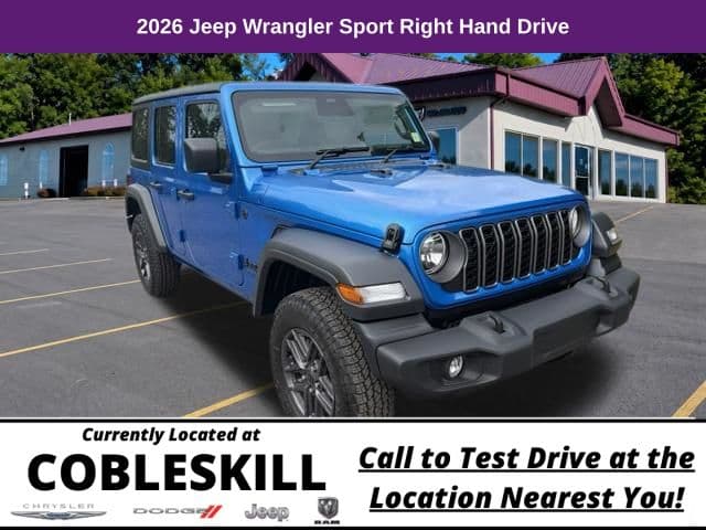 2026 Jeep Wrangler Sport RHD — photo 1 of 39
