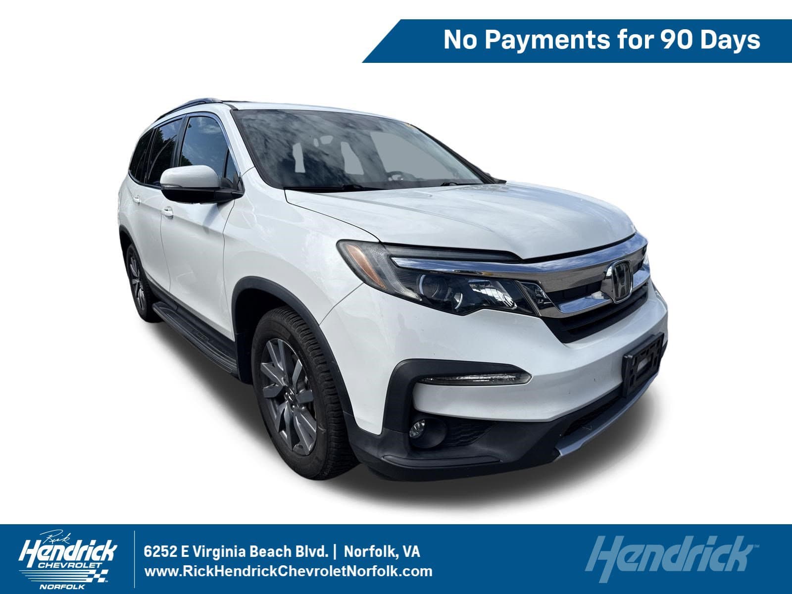 2021 Honda Pilot EX-L — photo 1 of 3