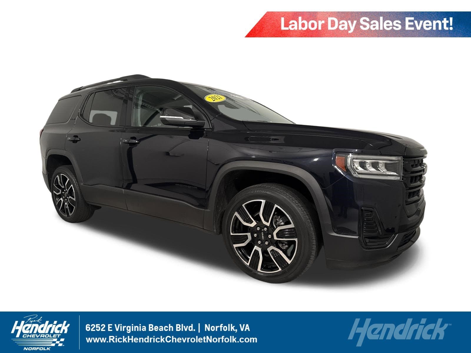 2021 GMC Acadia SLE — photo 1 of 37