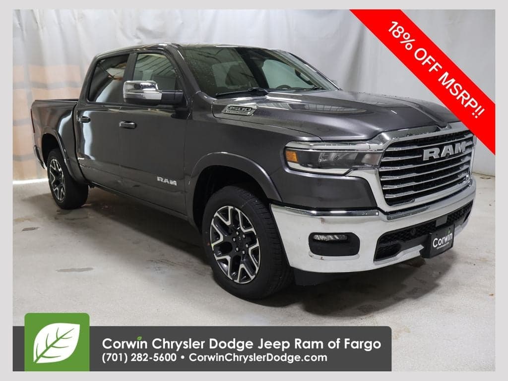 2026 RAM 1500 LARAMIE CREW CAB 4X4 5'7 BOX — photo 1 of 43
