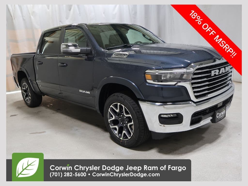 2026 RAM 1500 LARAMIE CREW CAB 4X4 5'7 BOX — photo 1 of 43