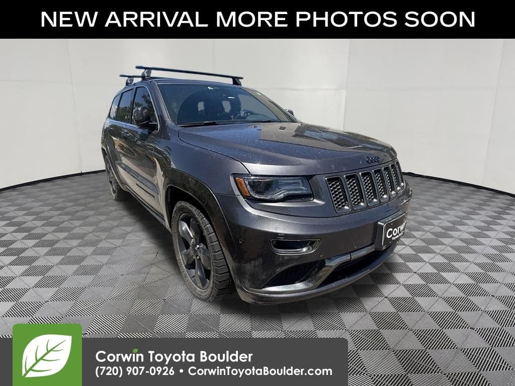 2015 Jeep Grand Cherokee Overland — photo 1 of 14