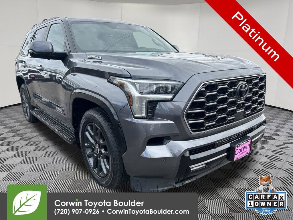 2024 Toyota Sequoia Platinum — photo 1 of 33