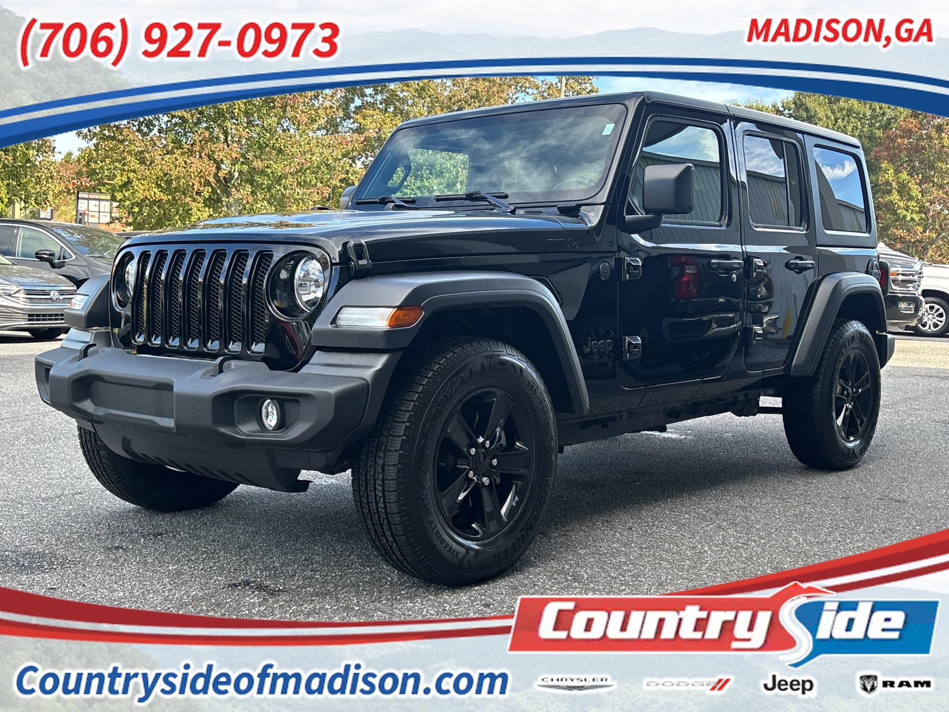 2023 Jeep Wrangler Sport Altitude — photo 1 of 29