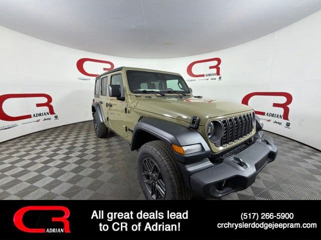 2026 Jeep Wrangler 4-DOOR SPORT S — photo 1 of 34