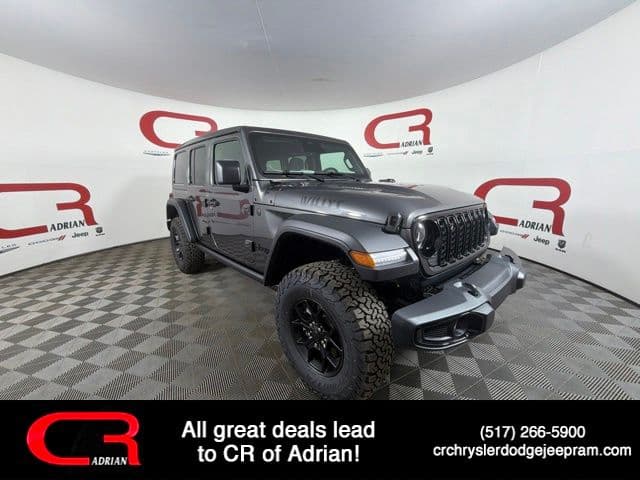 2026 Jeep Wrangler 4-DOOR WILLYS — photo 1 of 35