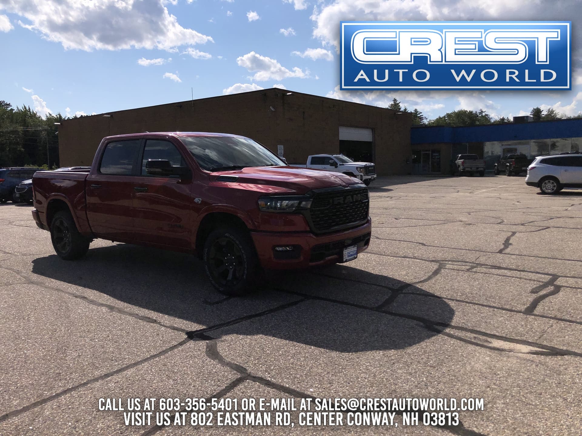 2026 RAM 1500 BIG HORN CREW CAB 4X4 5'7 BOX — photo 1 of 25