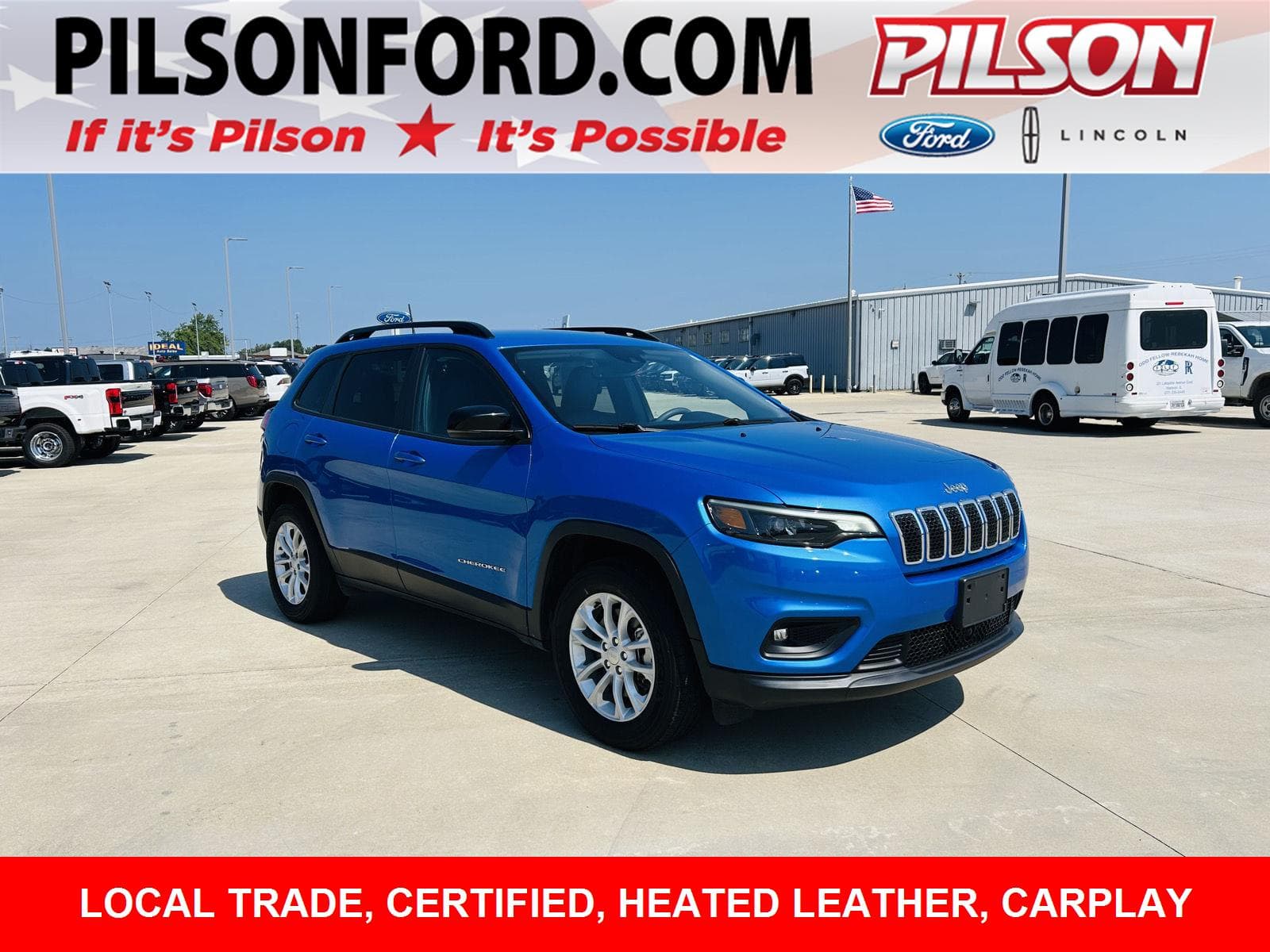 2022 Jeep Cherokee Latitude Lux — photo 1 of 40