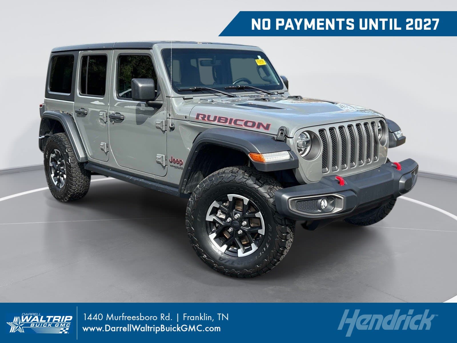 2020 Jeep Wrangler Unlimited Rubicon — photo 1 of 37
