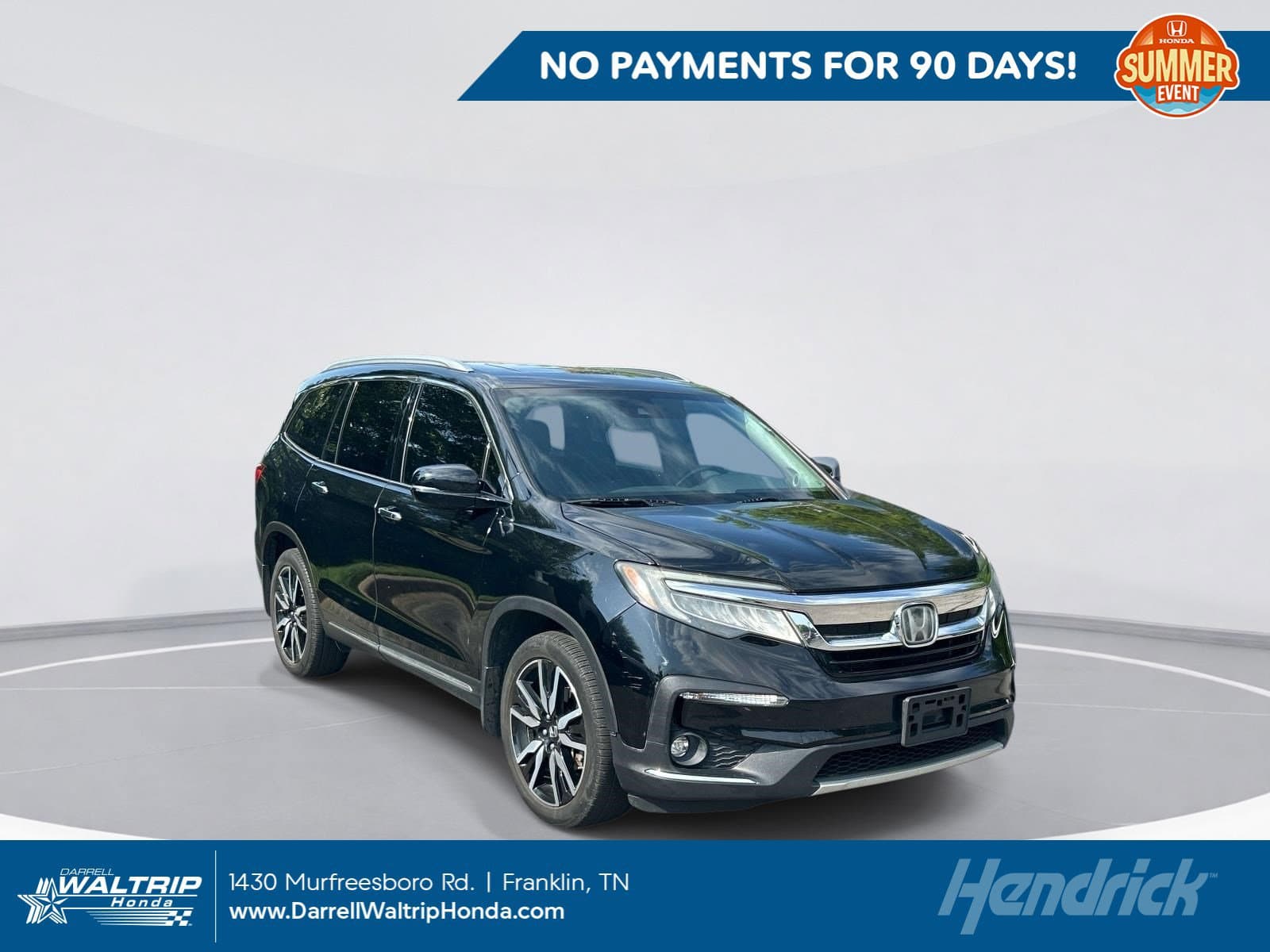 2019 Honda Pilot Touring 7-Passenger — photo 1 of 21